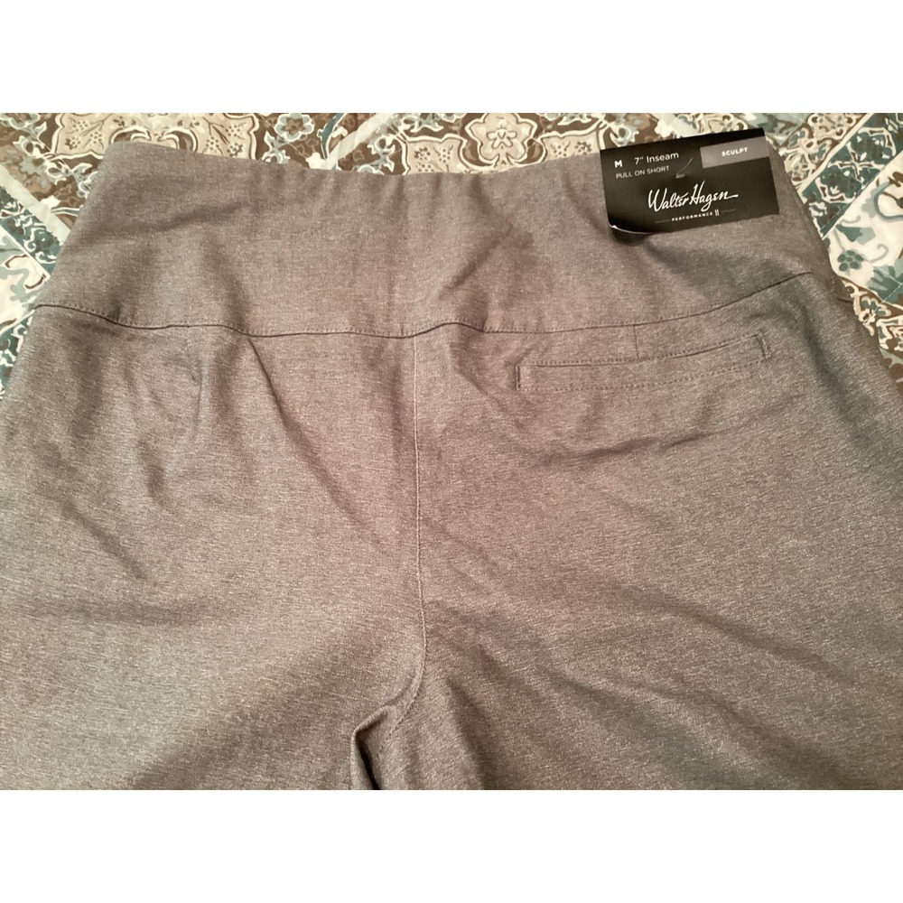 Lady Hagen P11 Sculpt 7 Inch Golf Shorts Womens Medium Light Heather Grey New - Picture 5 of 5